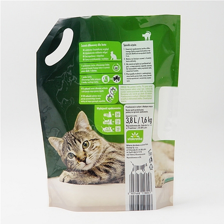 1.6KG Cat Litter Packaging Bag With Handle