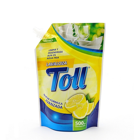 500ml Detergent Packaging Bag with Spout